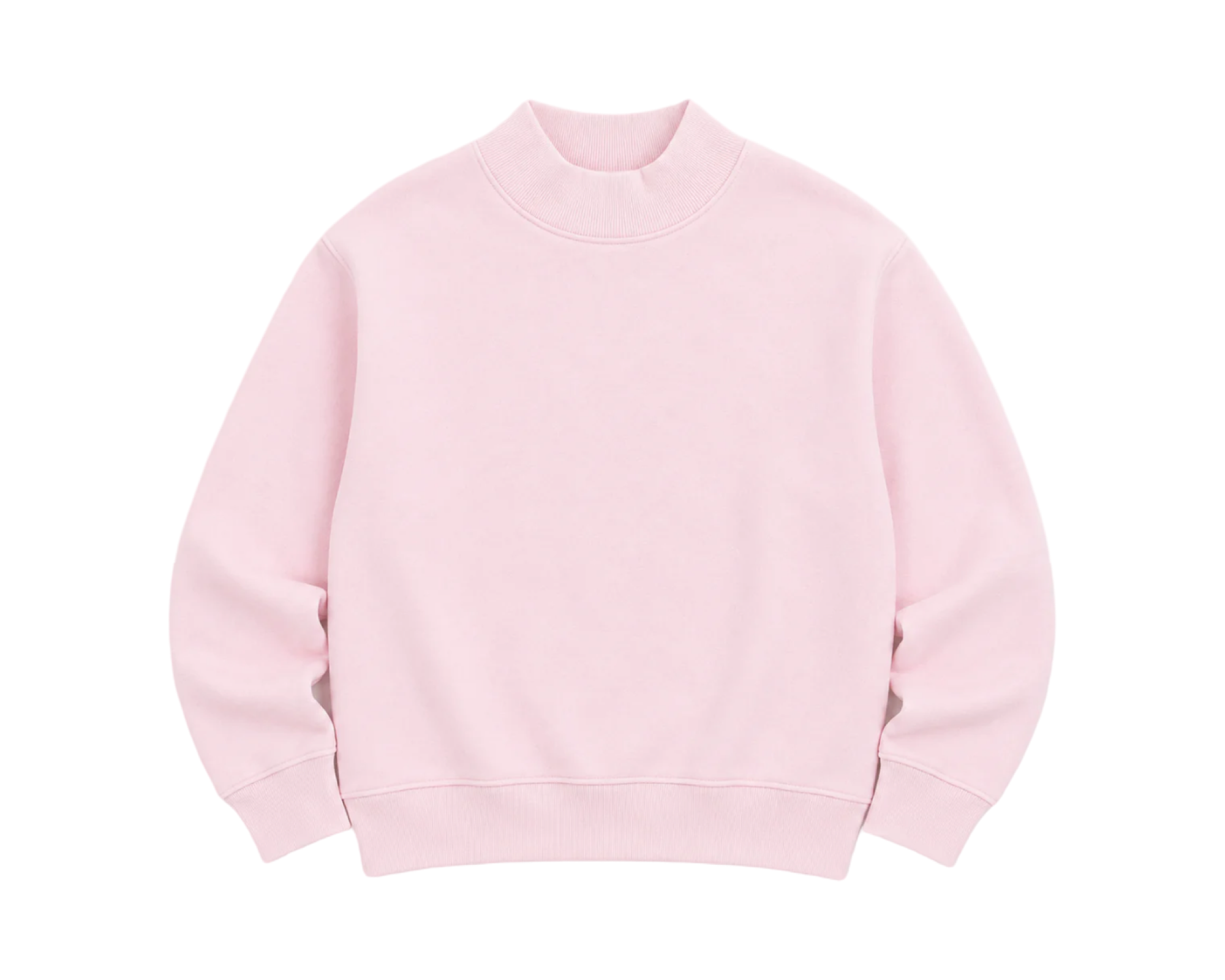 Embroidered Personalized Mock Neck Sweatshirt – Custom School, Team Name...