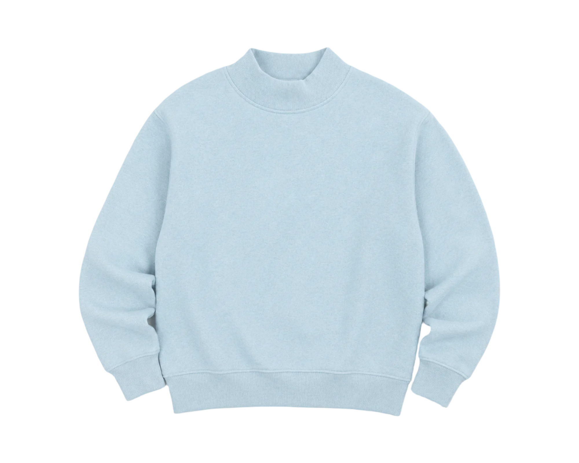Embroidered Personalized Mock Neck Sweatshirt – Custom School, Team Name...