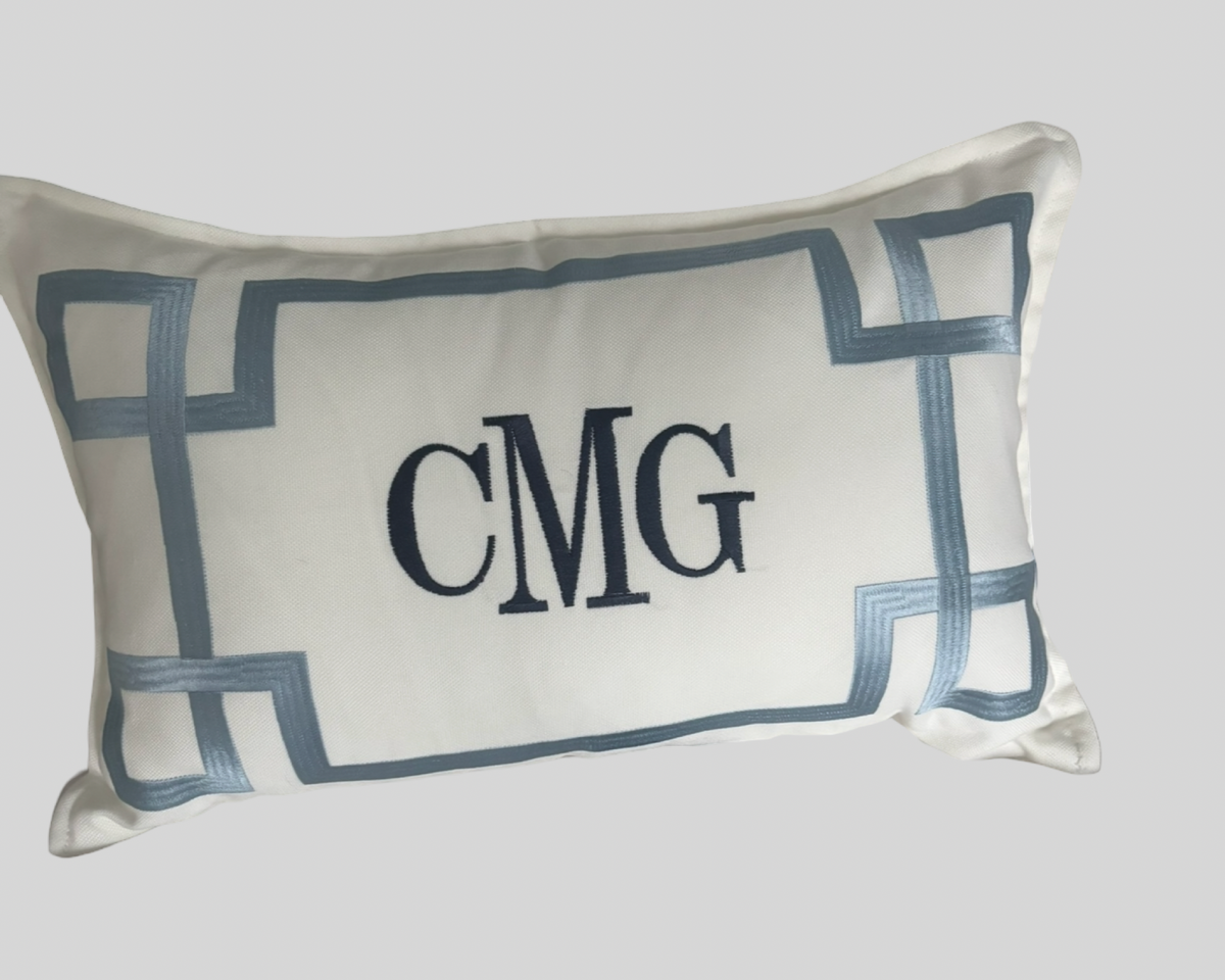 Personalized 12x20 Lumbar Pillow – with Insert
