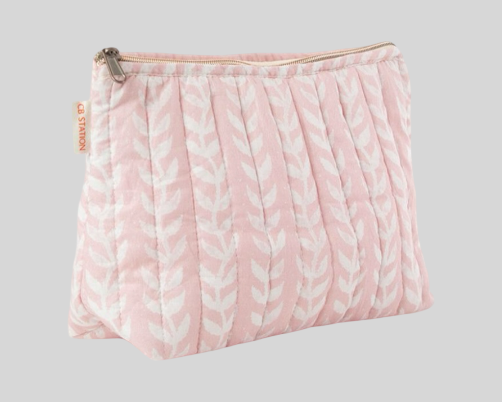Block print clutch