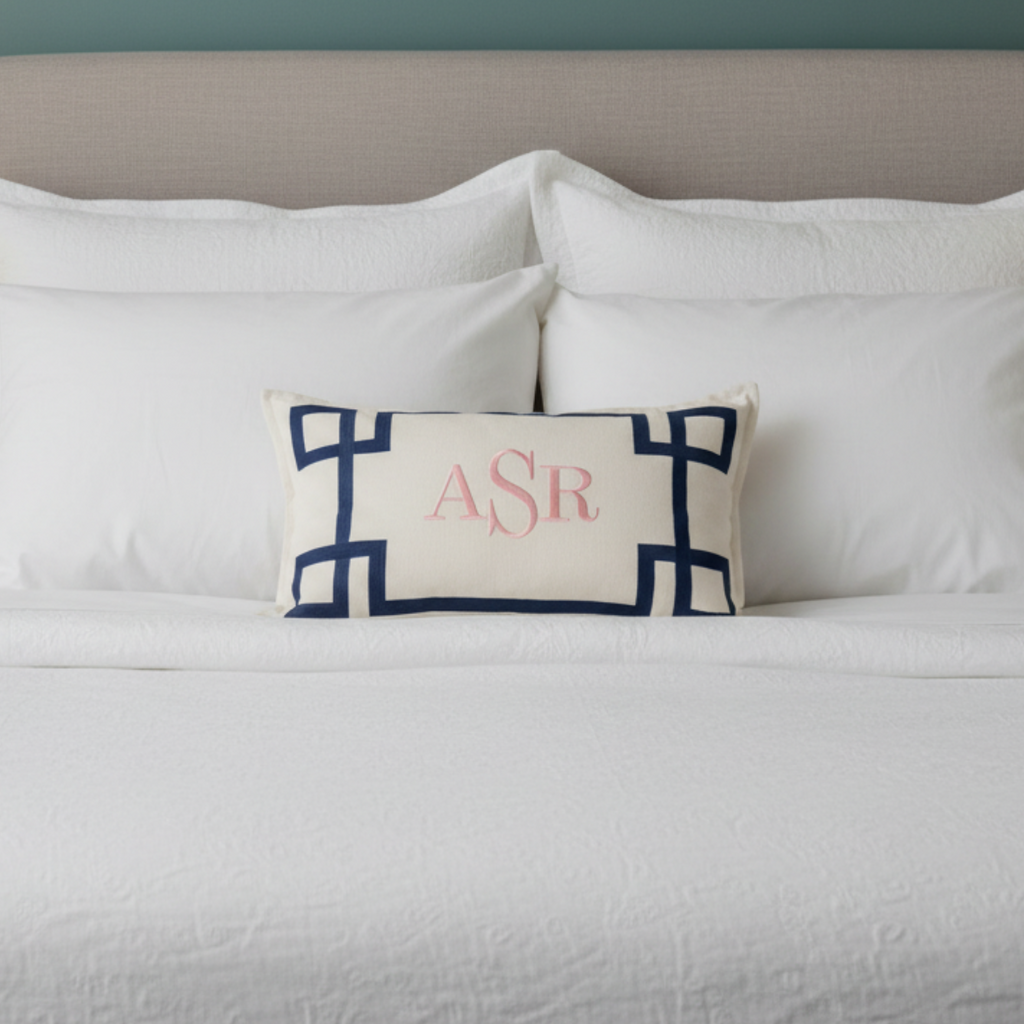 Personalized 12x20 Lumbar Pillow – with Insert