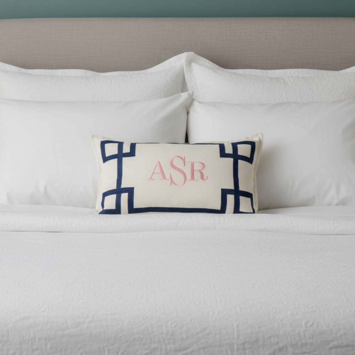 Personalized 12x20 Lumbar Pillow – with Insert