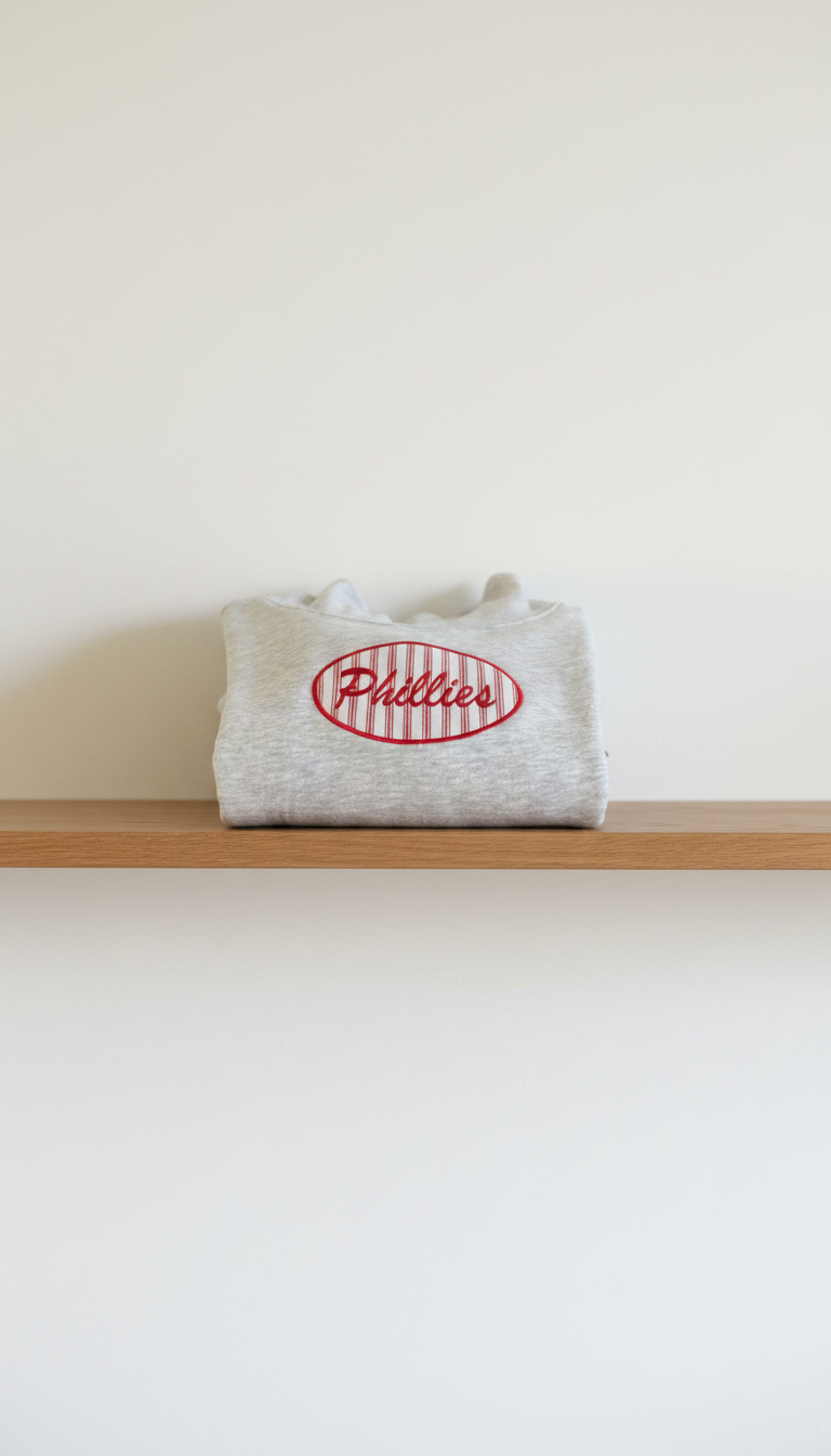 mock neck applique sweatshirt customized