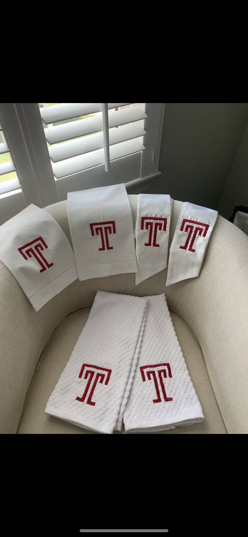 Custom Dish, Hand and Bath Towels