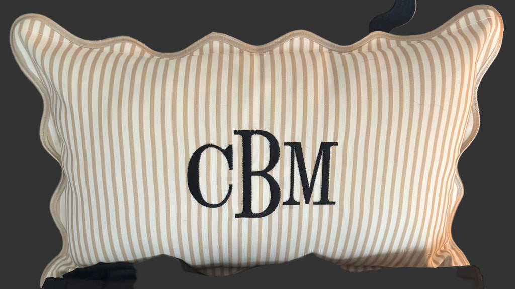 Personalized 12x20 Lumbar Pillow – Indoor & Outdoor with Insert