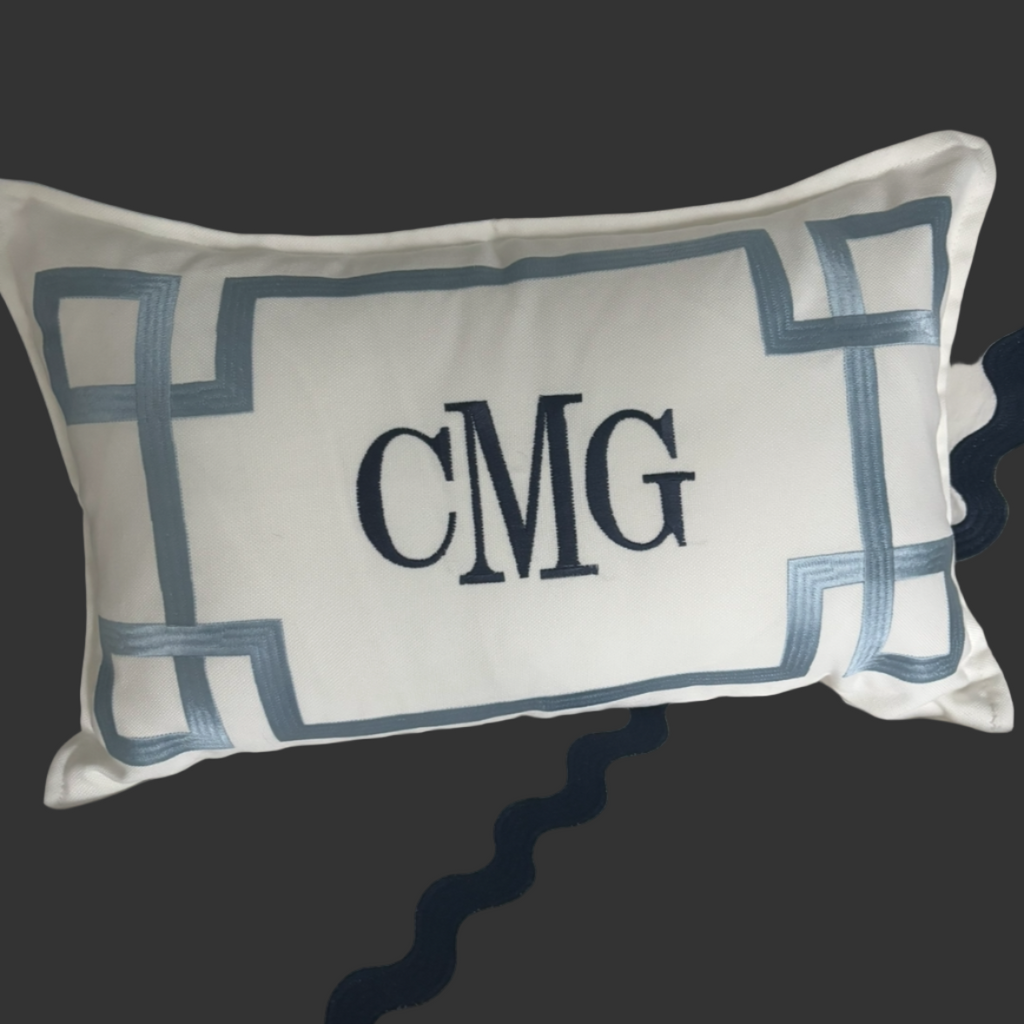Personalized 12x20 Lumbar Pillow – Indoor & Outdoor with Insert