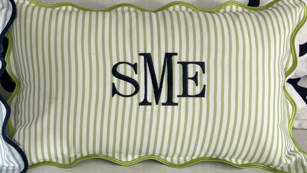Personalized 12x20 Lumbar Pillow – Indoor & Outdoor with Insert