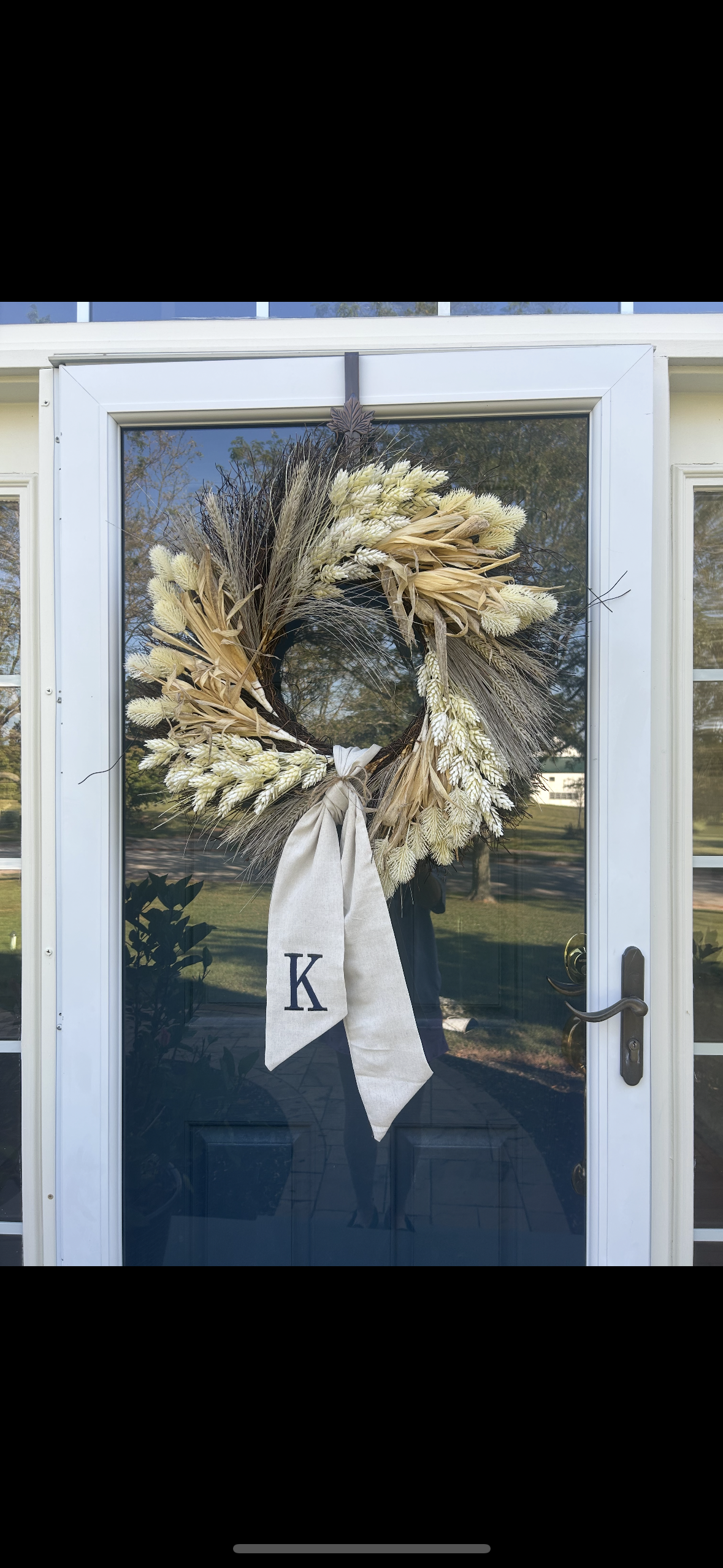 Wreath Sash – Personalized Wreath Sash