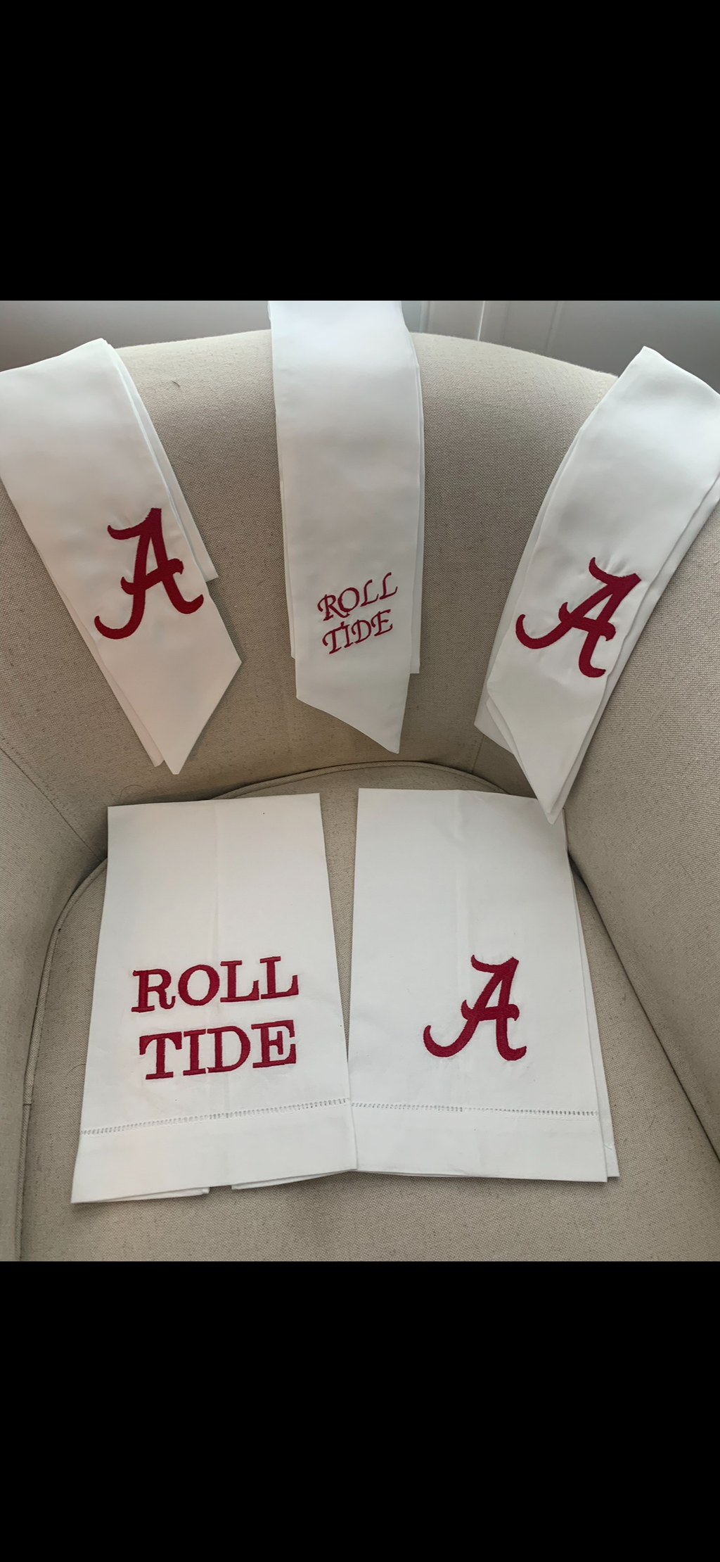 Wreath Sash – Personalized Wreath Sash