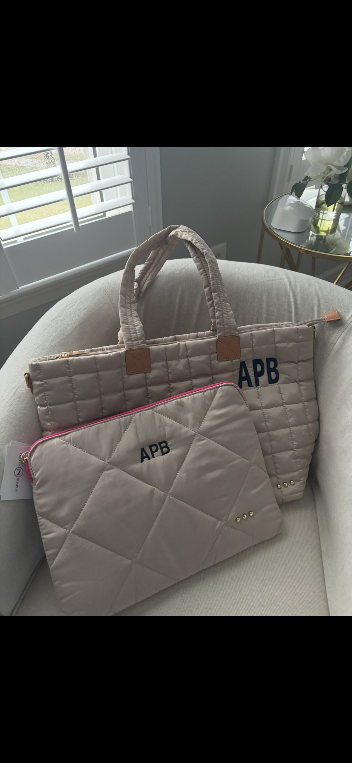 Personalized Puffer Laptop Sleeve – Stylish & Protective