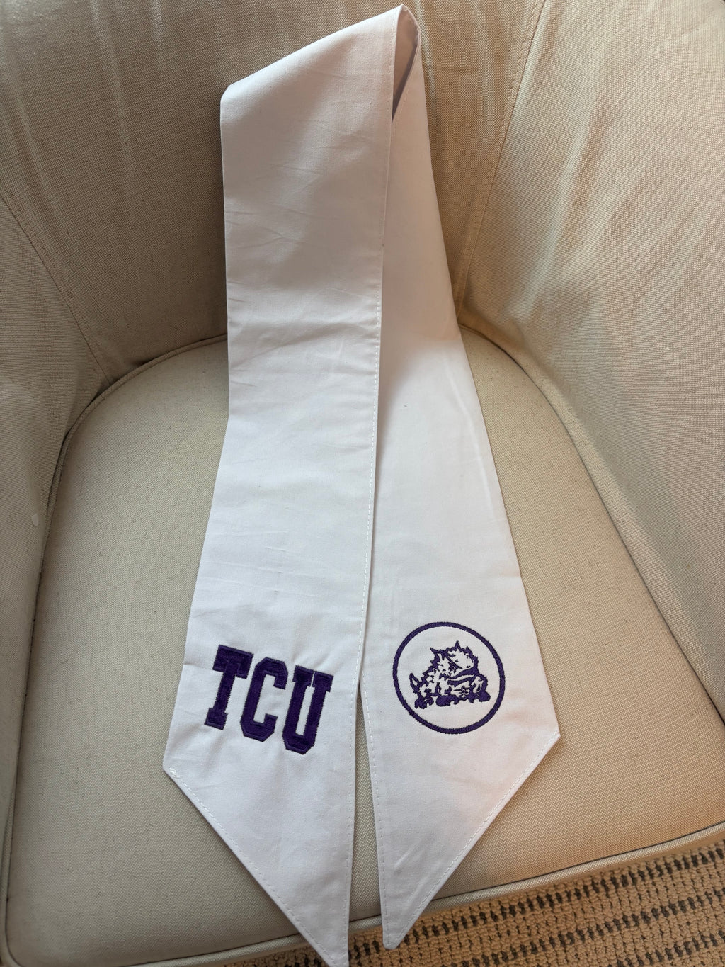 Wreath Sash – Personalized Wreath Sash