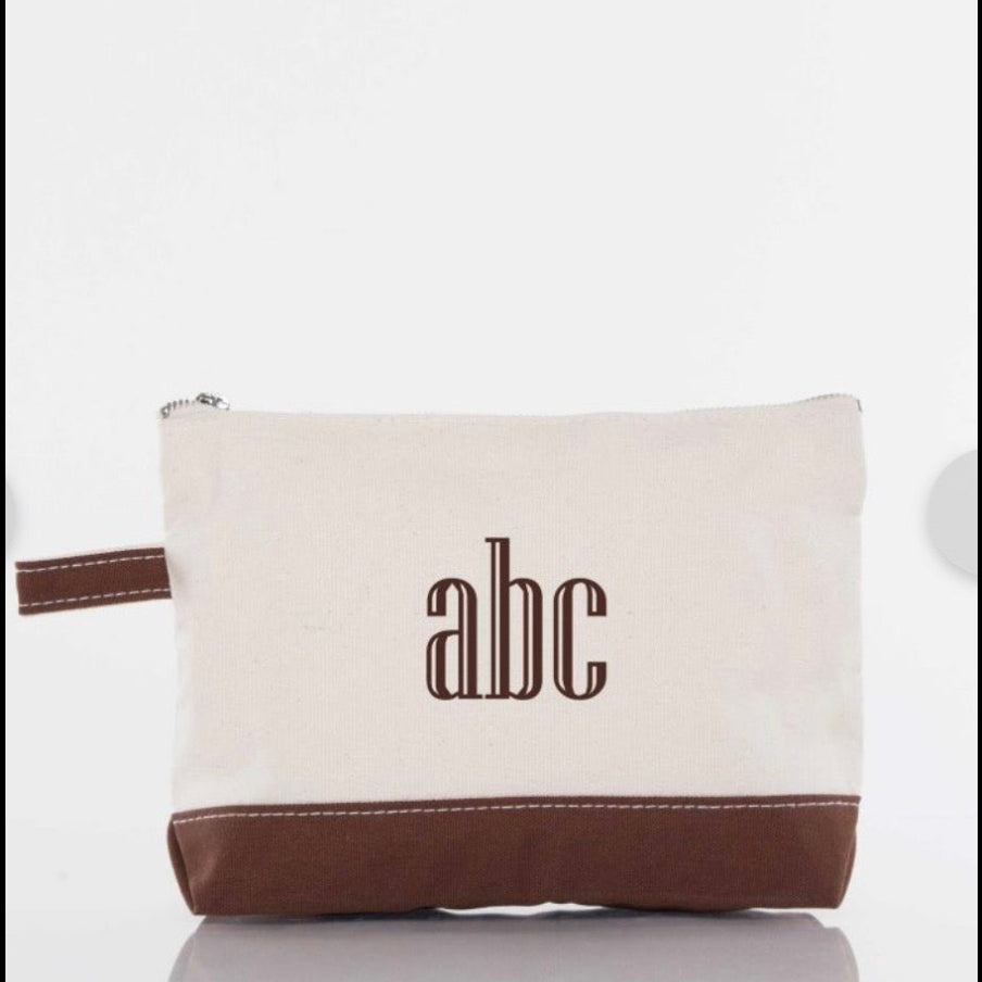 Makeup bag canvas