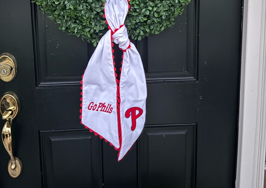 Wreath Sash – Personalized Wreath Sash